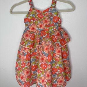 Shabby Chic Boutique Hibiscus Sundress Size 5T